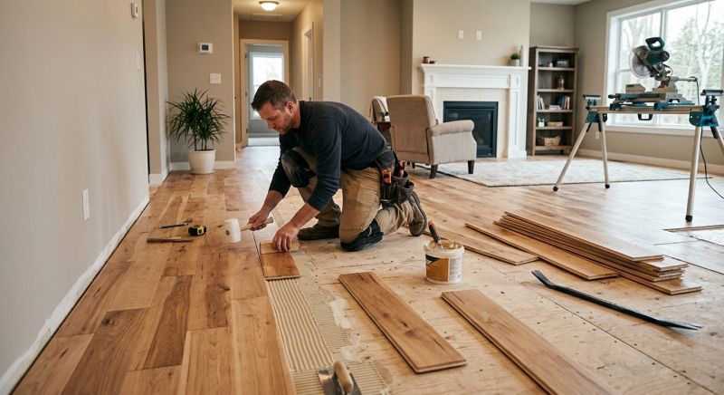 Engineered Wood Installation in Lancaster, PA