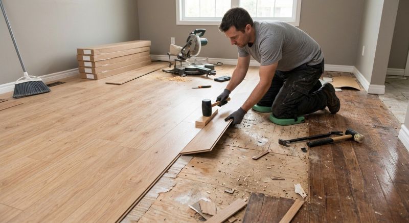 Laminate Floor Installation in Ephrata, PA
