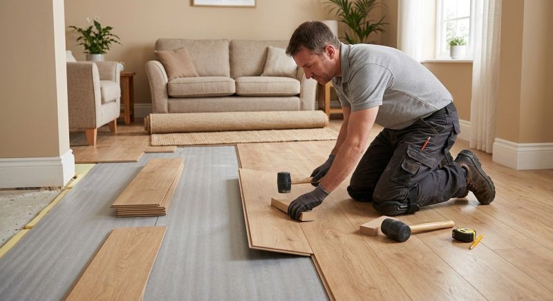 Laminate Floor Installation in Red Lion, PA