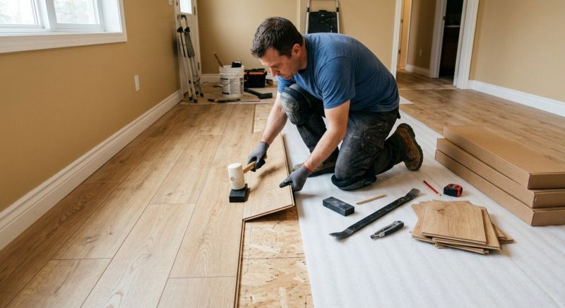 Laminate Floor Remodeling in Lancaster, PA