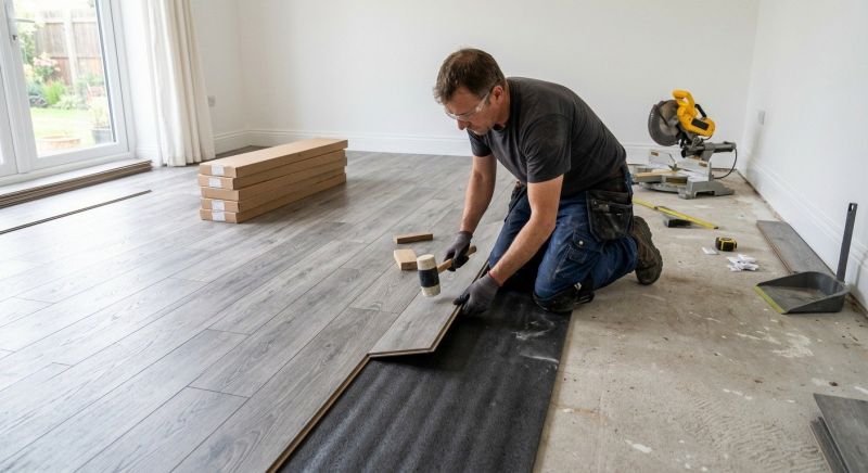 Laminate Floor Replacement in Hummelstown, PA