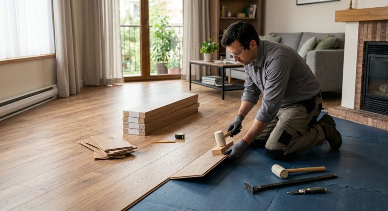 Laminate Floor Replacement in Hummelstown, PA