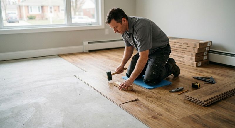 Linoleum Floor Installation in Hummelstown, PA