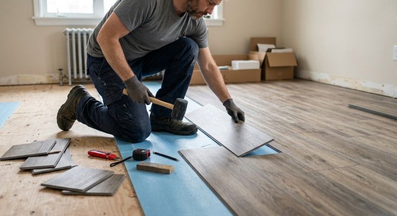 Linoleum Floor Installation in Mountville, PA