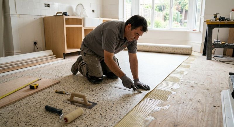 Linoleum Floor Installation in Mountville, PA