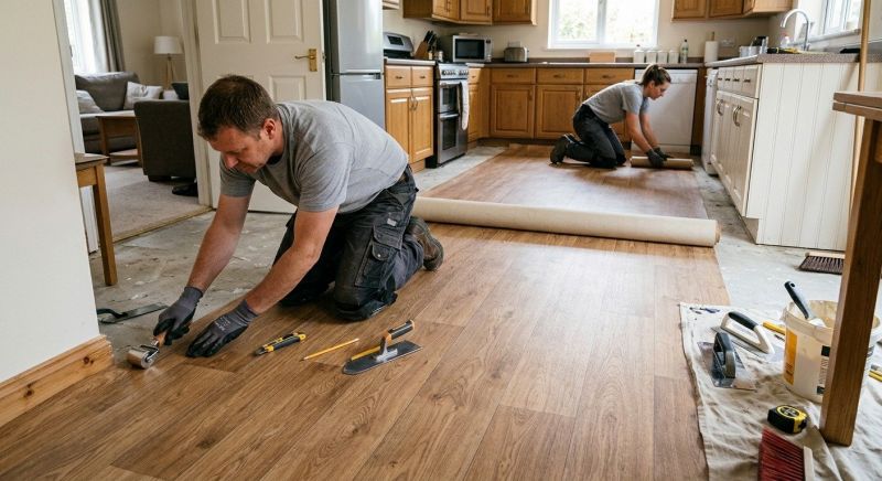 Linoleum Flooring Replacement in Lancaster, PA