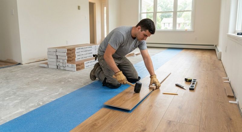 Lvt Flooring Installation in Denver, PA