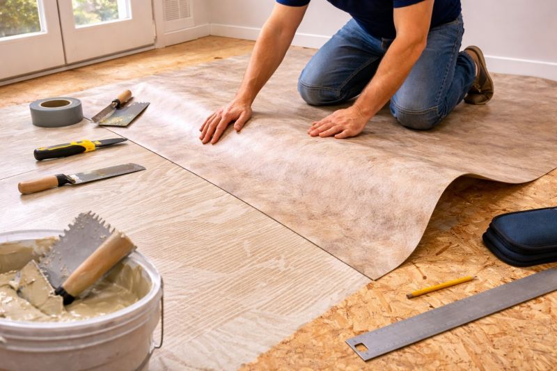 Sheet Flooring Installation in Delta, PA