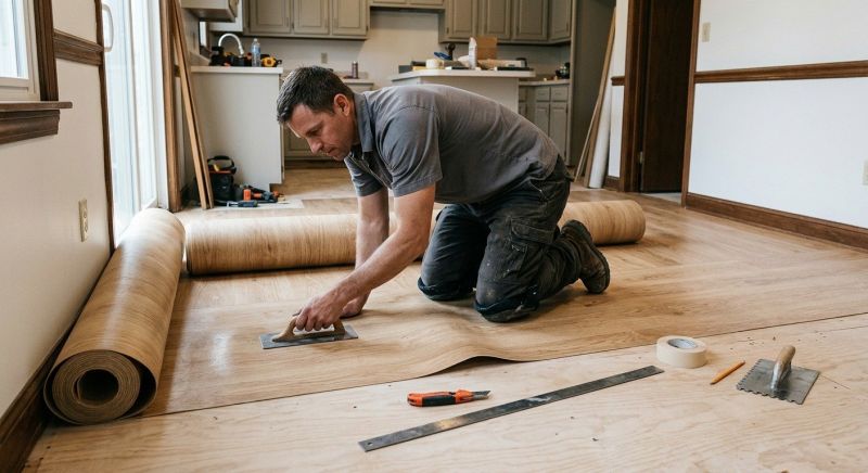 Sheet Flooring Installation in Mountville, PA