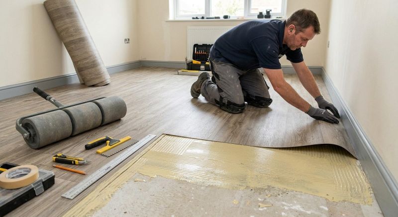 Sheet Vinyl Installation in Mount Joy, PA