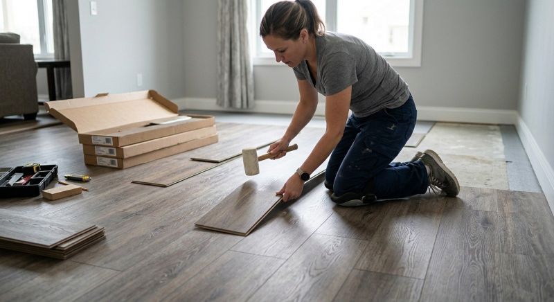 Vinyl Plank Floor Installation in Lancaster, PA