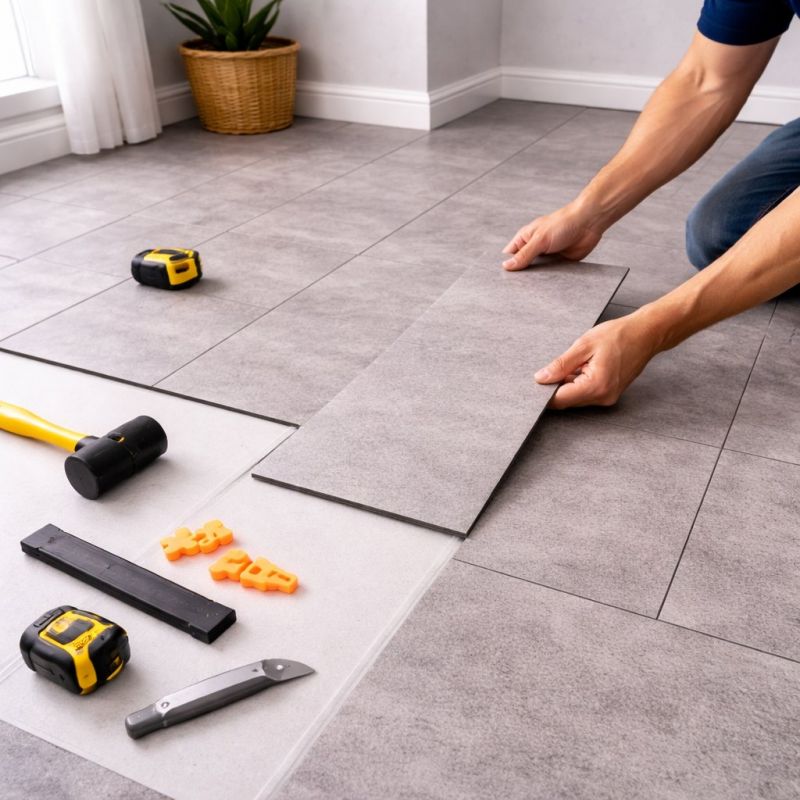 Vinyl Tile Installation in Lancaster, PA